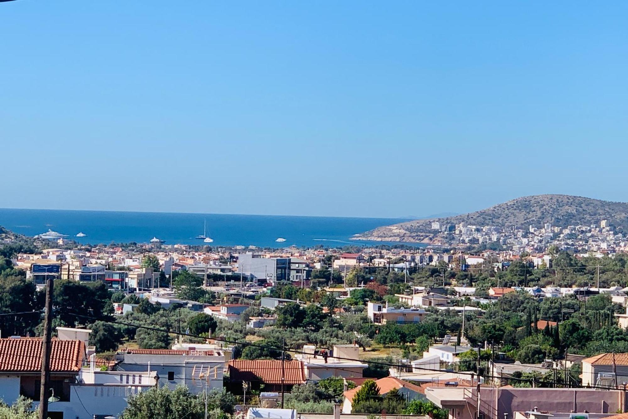 Thelfi Luxury Studio In Attica - Close To Varkiza Beach - Sea View Vari  Exterior photo